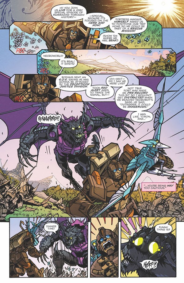 Lost Light Issue 13 Three Page ITunes Comic Preview  (2 of 4)